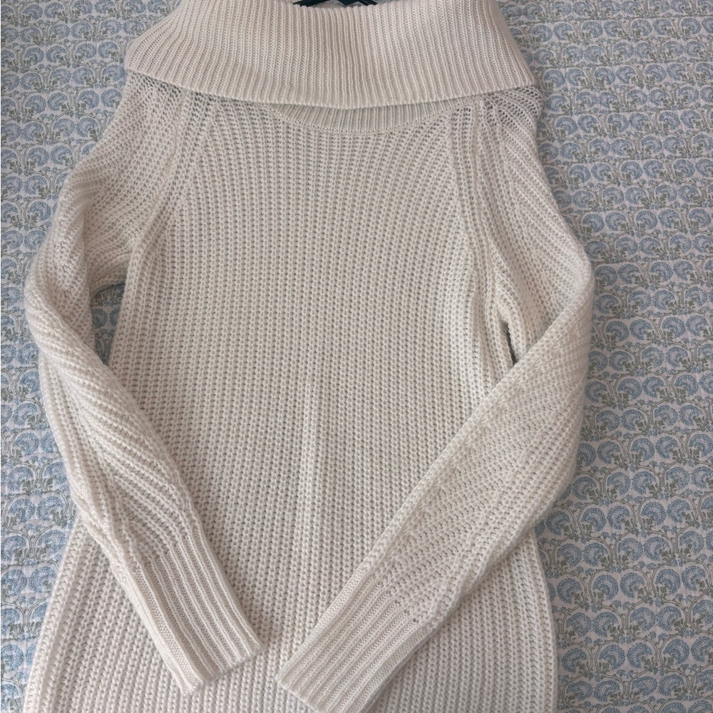 Elegant Cream Women's Sweater